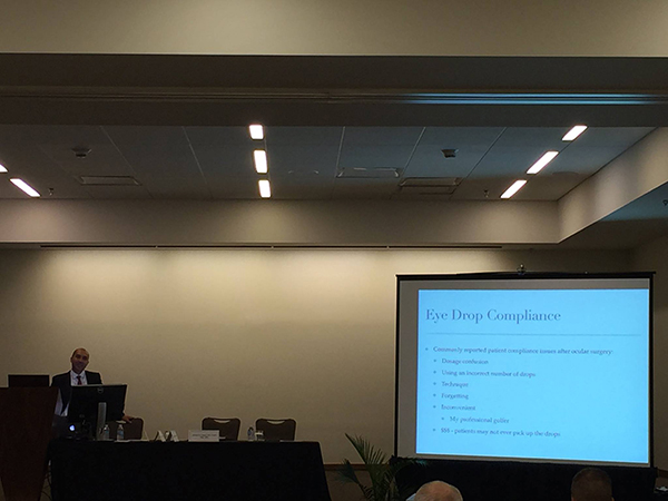 Dr. Ahmad M. Fahmy Presents at the 2015 ASCRS Combined Ophthalmic Symposium