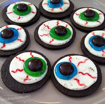 Oreo Eyeball Cookies