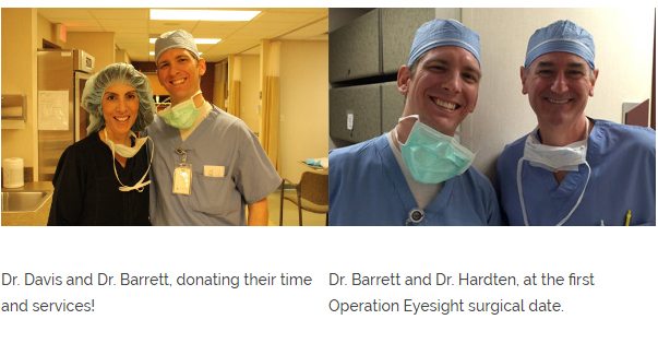 Our Doctors at Operation Eyesight